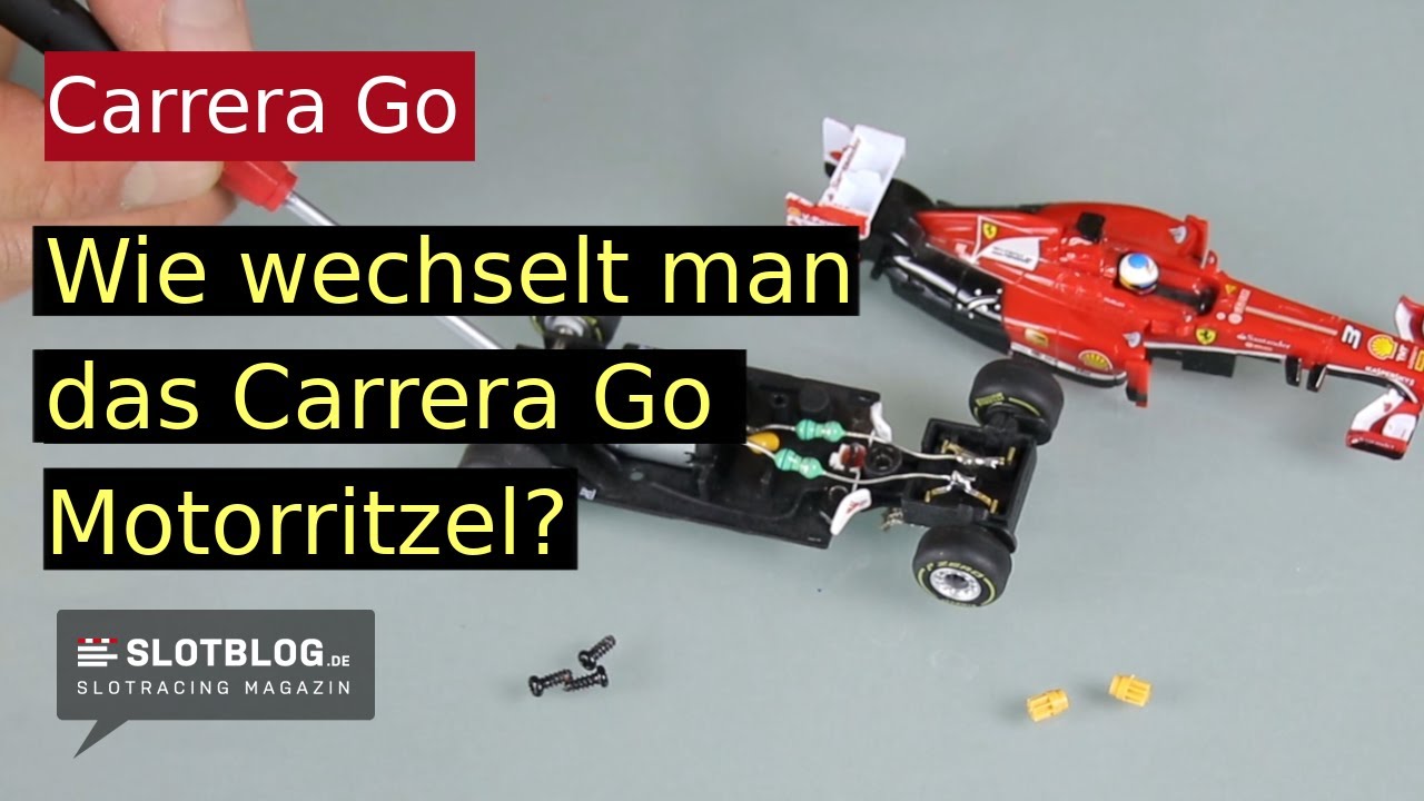 Carrera Go Ritzel wechseln