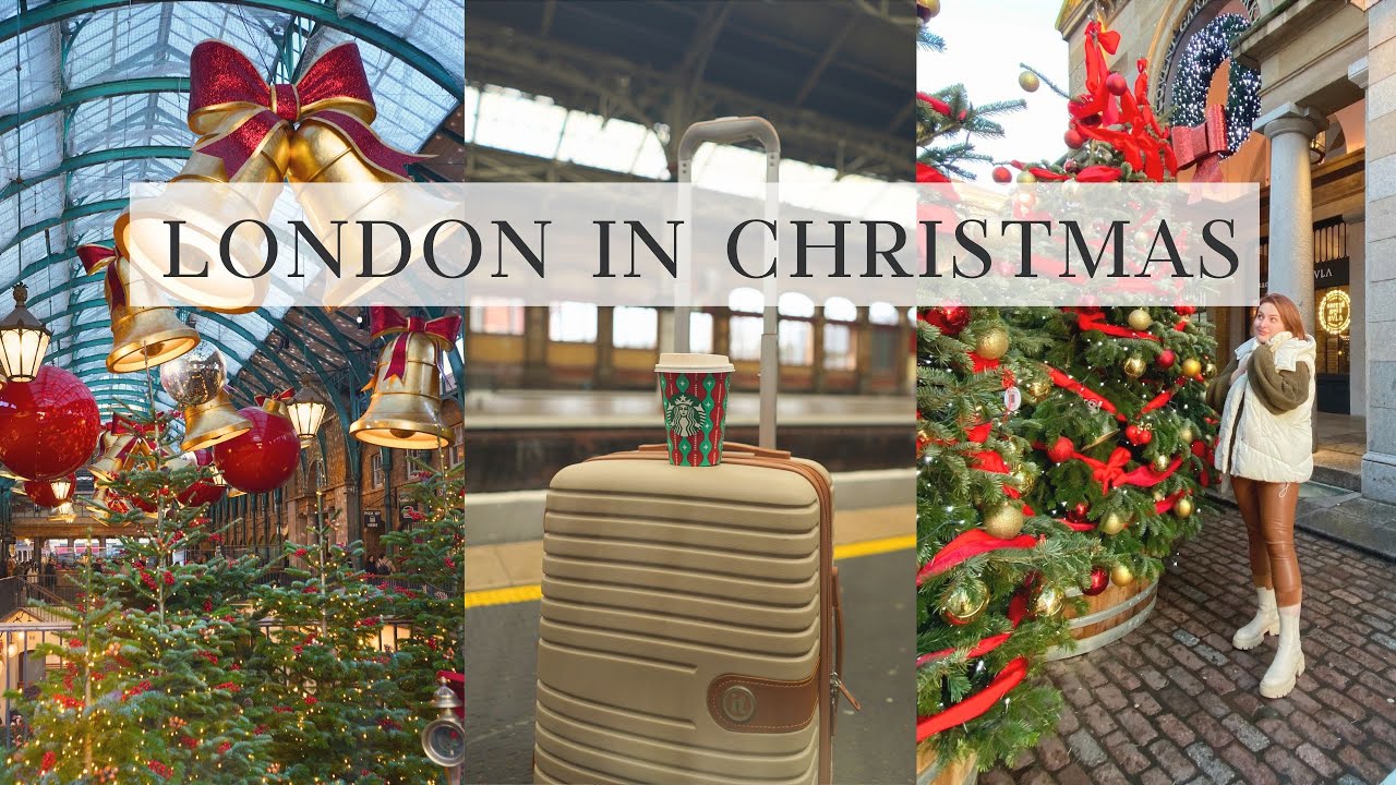 I went to London for the first time in the Christmas season | London vlog | Christmas in London