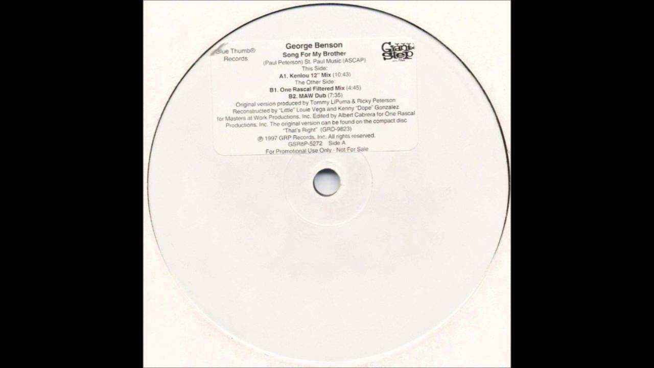 George Benson ‎- Song For My Brother (Kenlou 12