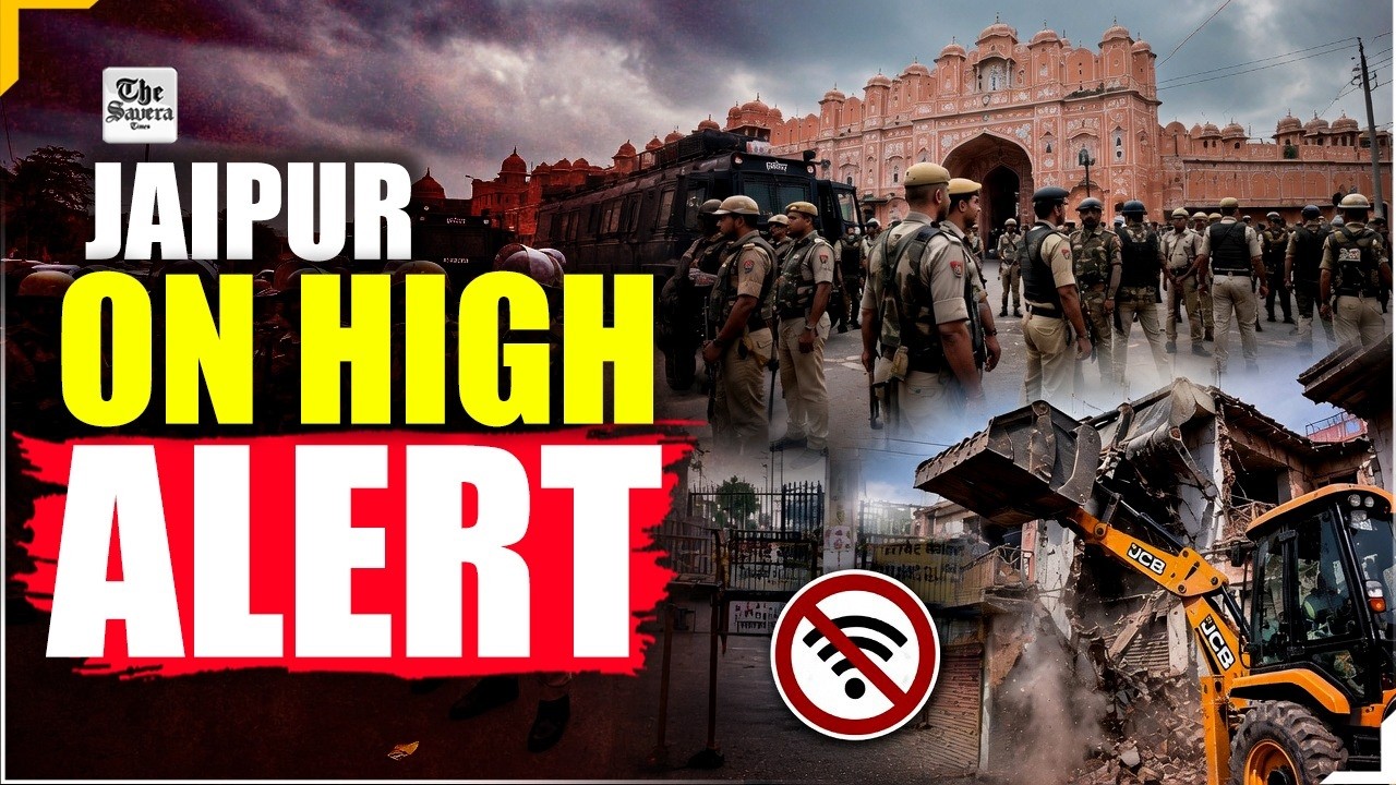 Jaipur on High Alert | Internet Shutdown, 3000 Police Deployed as Mosque & Temples Demolished