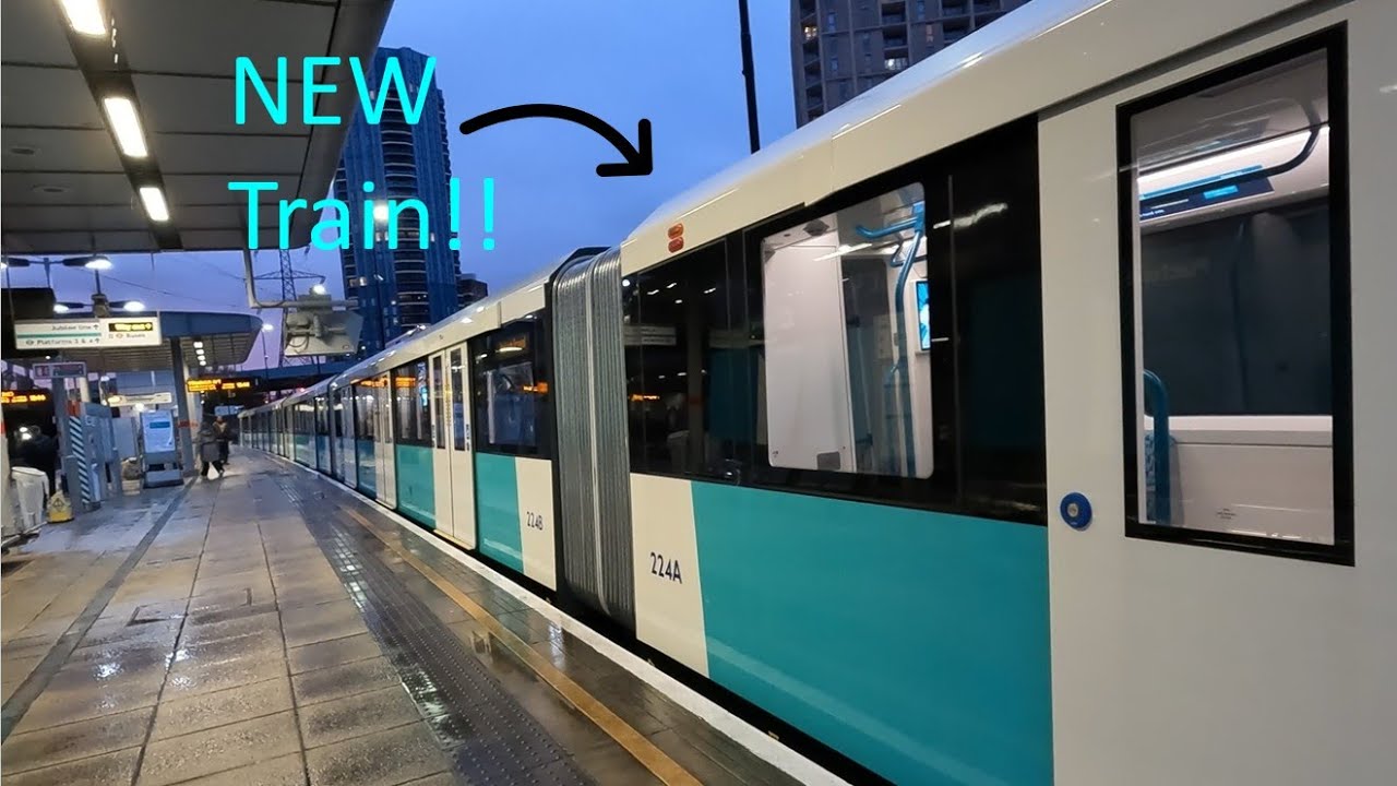 The NEW B23 DLR Trains are finally in service!!!