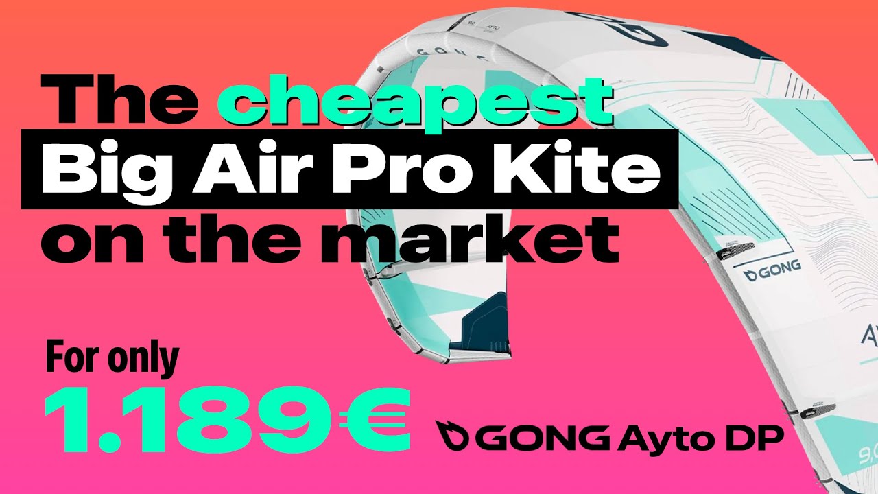 GONG Ayto DP Kite Review - Big Air and Kite Loop competitor for XS Pro, XR Pro and Rebel D/LAB