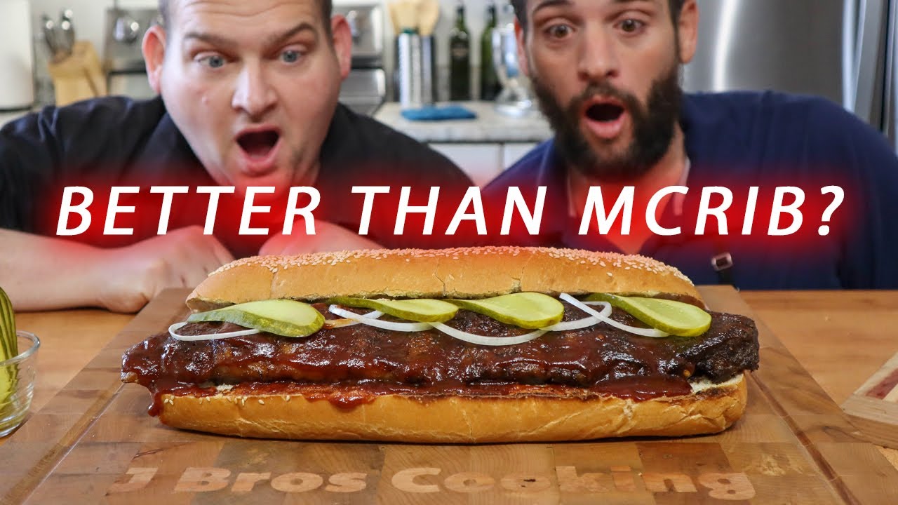 The McBro | Homemade McDonald's Party McRib