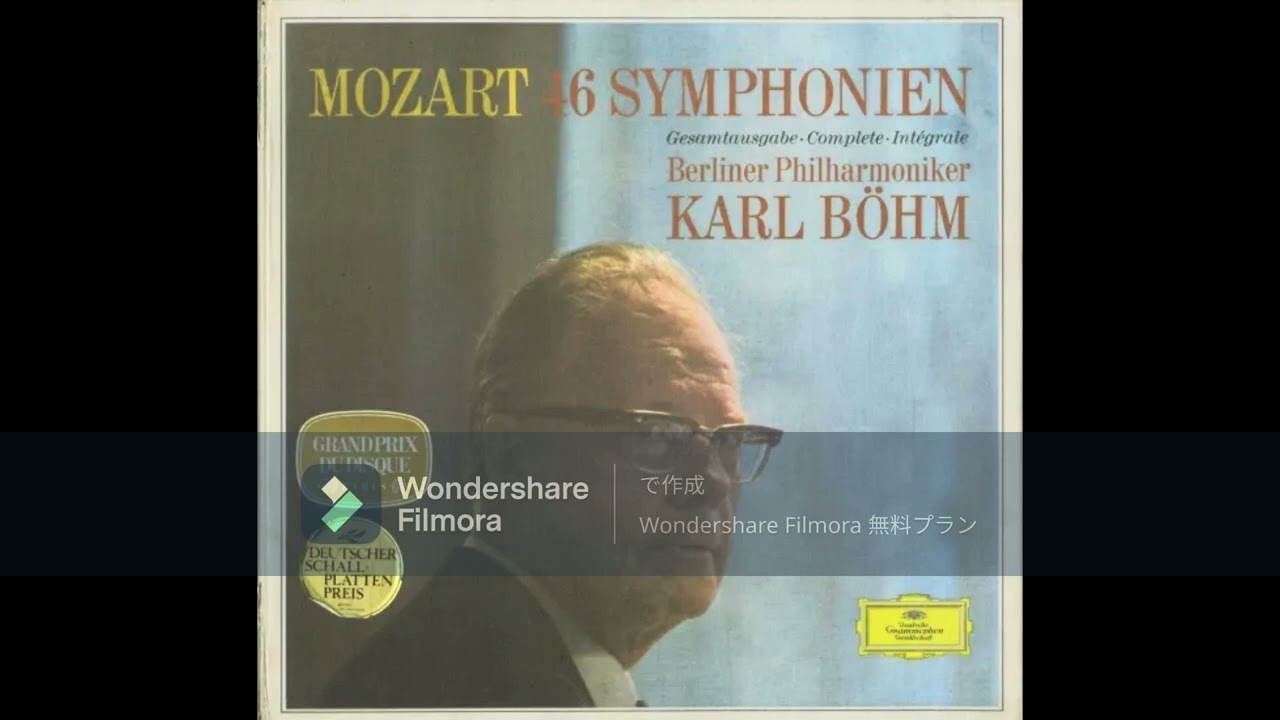 [High quality🌟] W.A.Mozart - Symphony No.30 in D major, K.202/Karl B&ouml;hm &  Berliner Philharmoniker