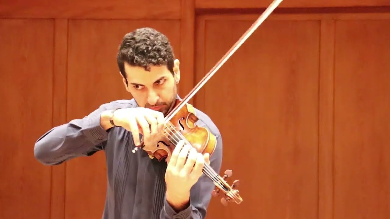 Paganini Caprice No. 13 in B-flat major for solo violin | Alican Süner