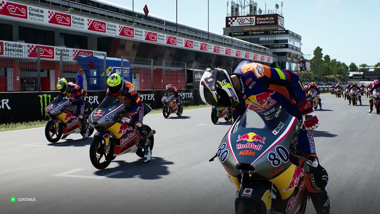 MARIO AJI , Red Bull MotoGP Rookies Cup || MotoGP21 Gameplay