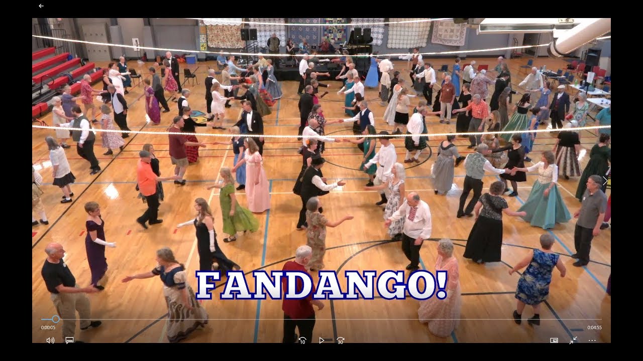 English Country Dance Fandango - Tom Amessé & Bare Necessities - The Fandango!
