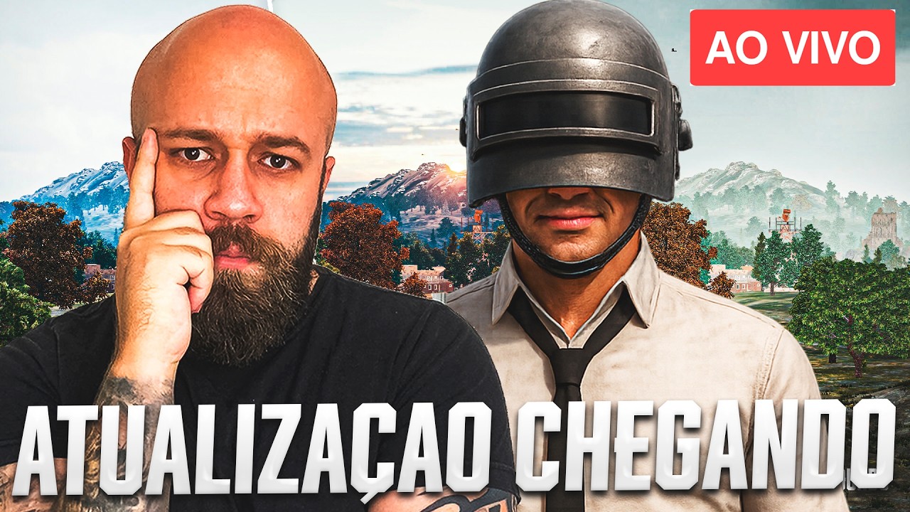 PUBG AO VIVO - ATUALIZAÇÃO ESTÁ CHEGANDO - Seja vip, seja membro capa 2