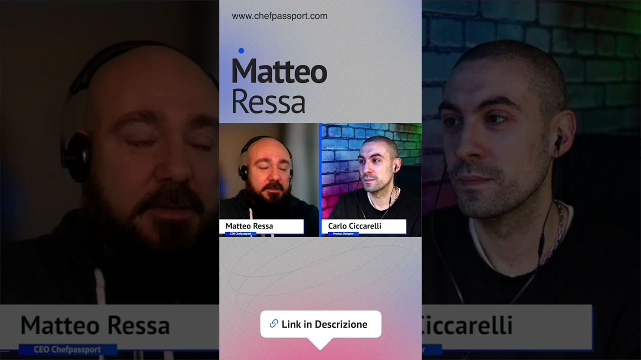Interview Matteo Ressa - CEO Chefpassport.com 