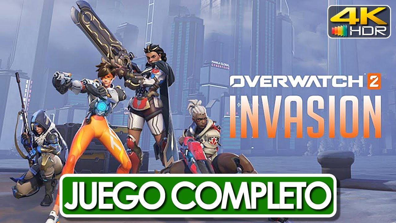 Overwatch 2 Invasion Juego Completo Español Latino Campaña Completa (4K HDR) 🕹️ SIN COMENTARIOS