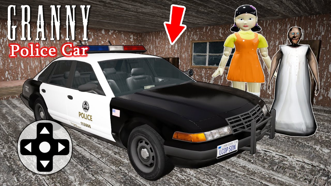 Playing as Granny vs Police Car in room vs Doll vs Grandpa !! Gameplay Animation (p.4)
