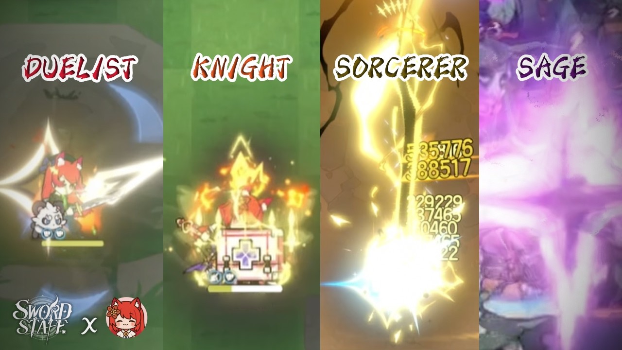 Which Class Defines Your Soul? | Sword x Staff | QY Maple