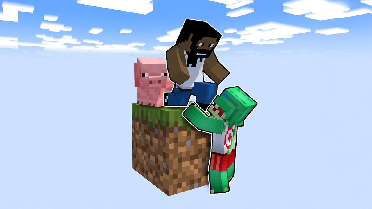 Ho Giocato alla One Block Skyblock su Minecraft