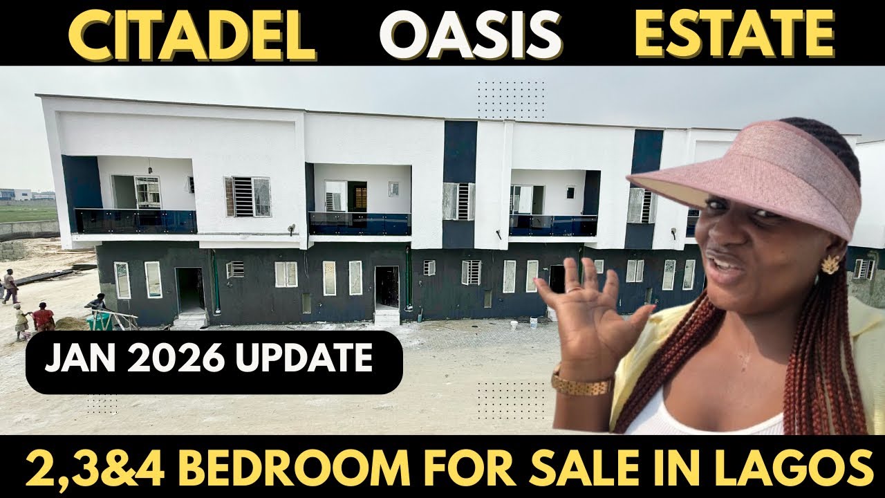 Citadel Oasis Ajah lagos || 2,3&4 Bedroom for sale in ajah