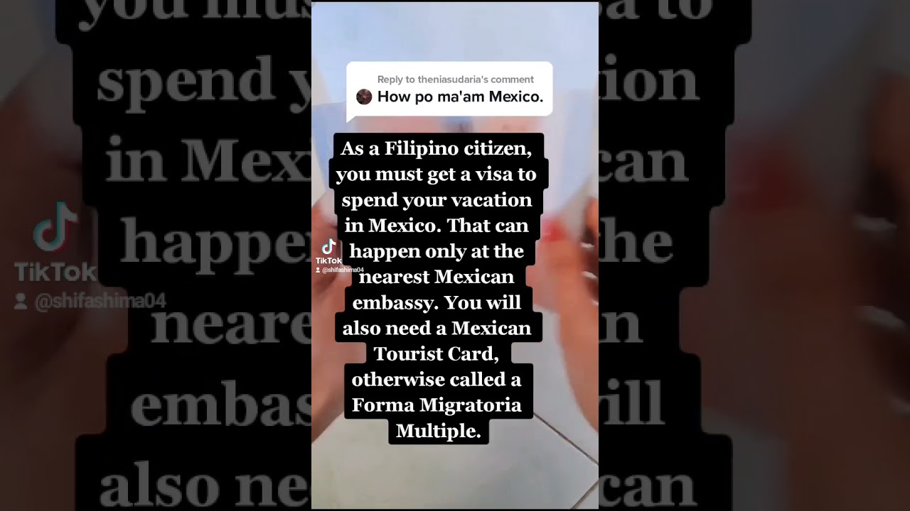 Requirements for MEXICO VISA