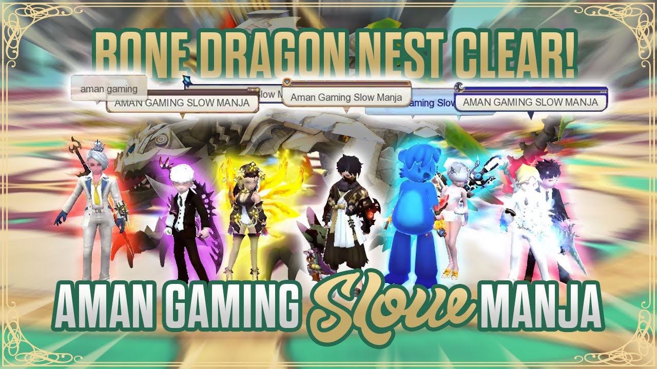 Dragon Nest SEA | Bone Dragon Nest S2 Clear Dark Avenger POV