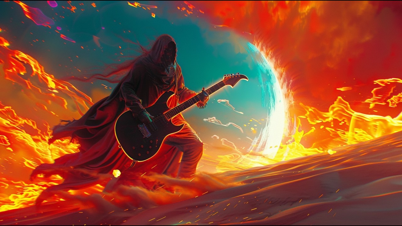 Space Psychedelic Rock | Instrumental Guitar Music for Late Night