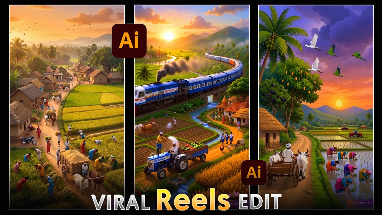Ai Farmer Reels Video Kaise Banaye | How To Create Viral Farmer Ai Reels | Ai Farmer Reels Editing