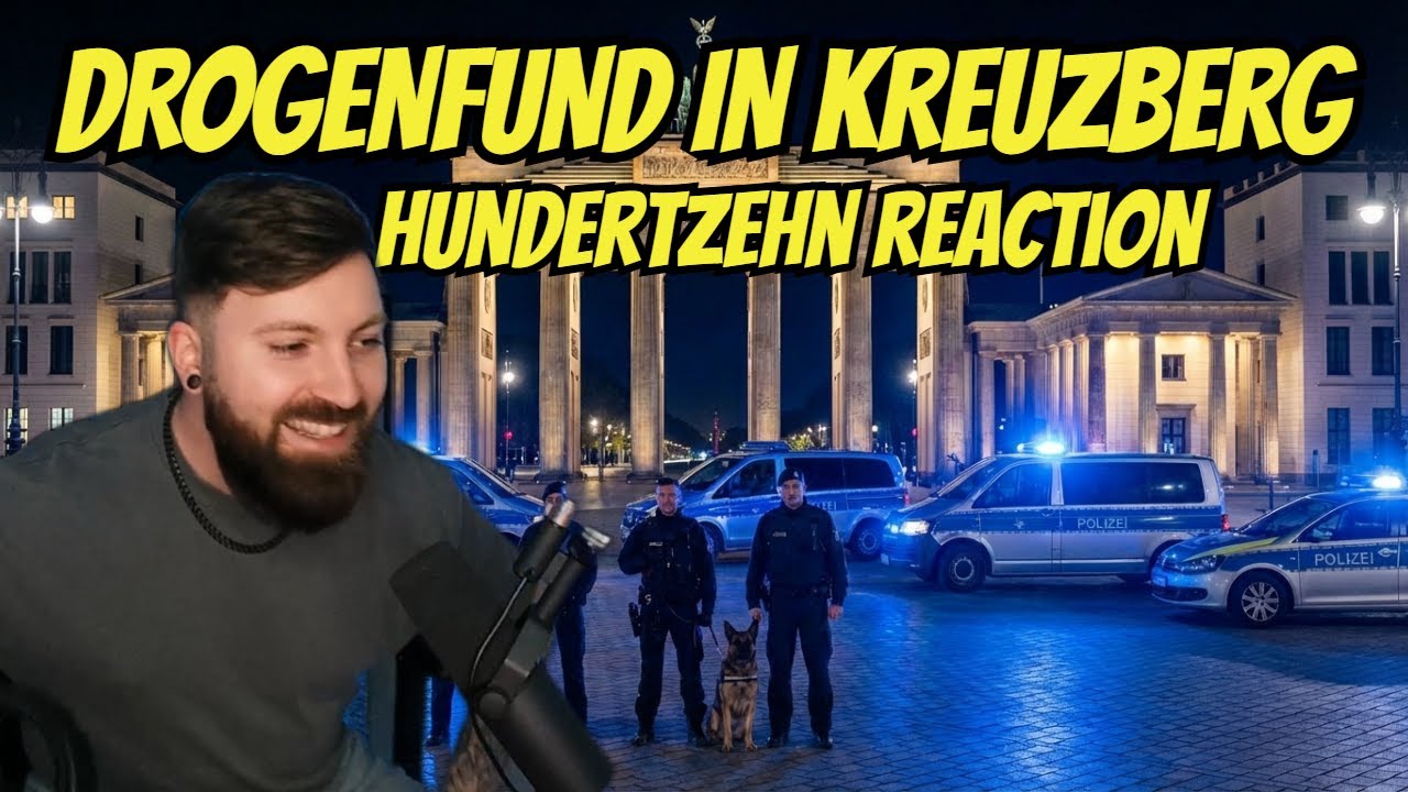 🚓DROGENFUND IN KREUZBERG🚓 |  HUNDERTZEHN REACTION | XTHEVIVA | STREAMHIGHLIGHT TWITCHTV