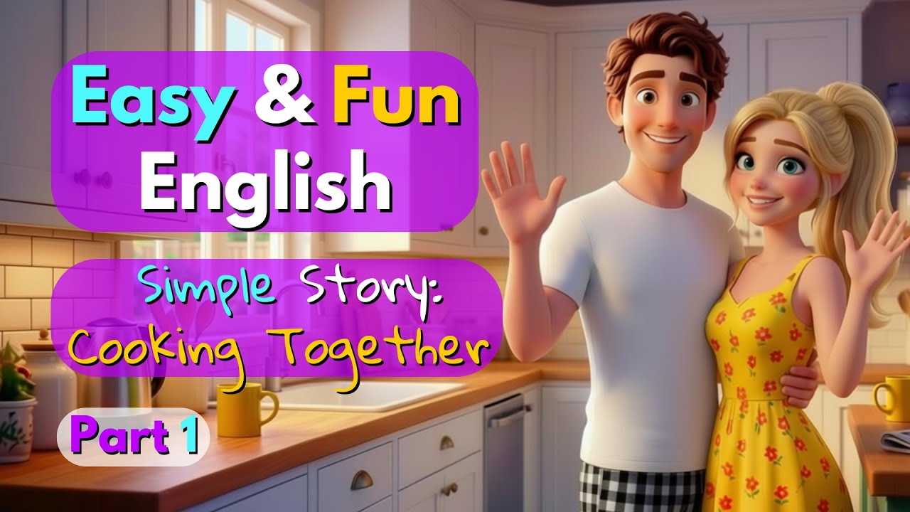 Learn English Naturally | Cozy Kitchen Story for Beginners