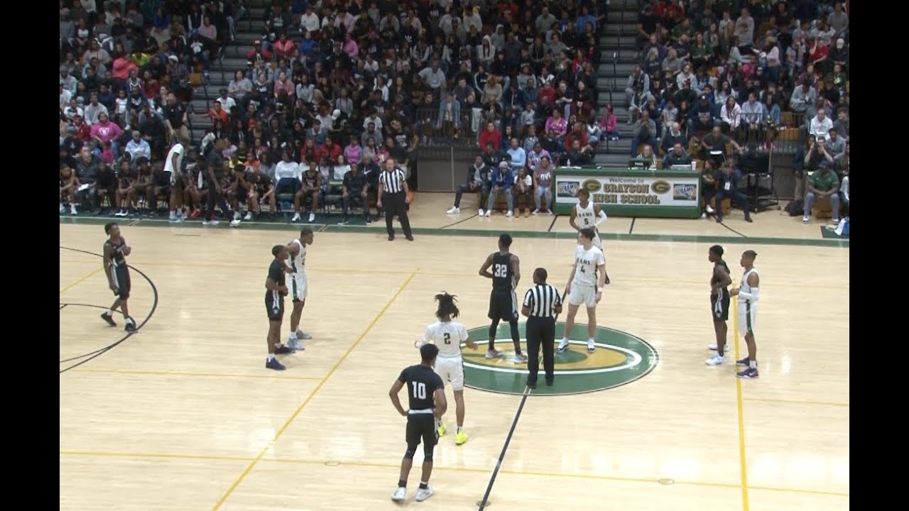 #3 Shiloh (15-0) vs. #1 Grayson (13-1) |1.3.20| 7A Mens HS Basketball (Georgia).