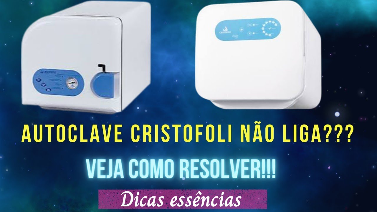Autoclave Cristofoli não liga??? Veja solução!!!! @DocDentista
