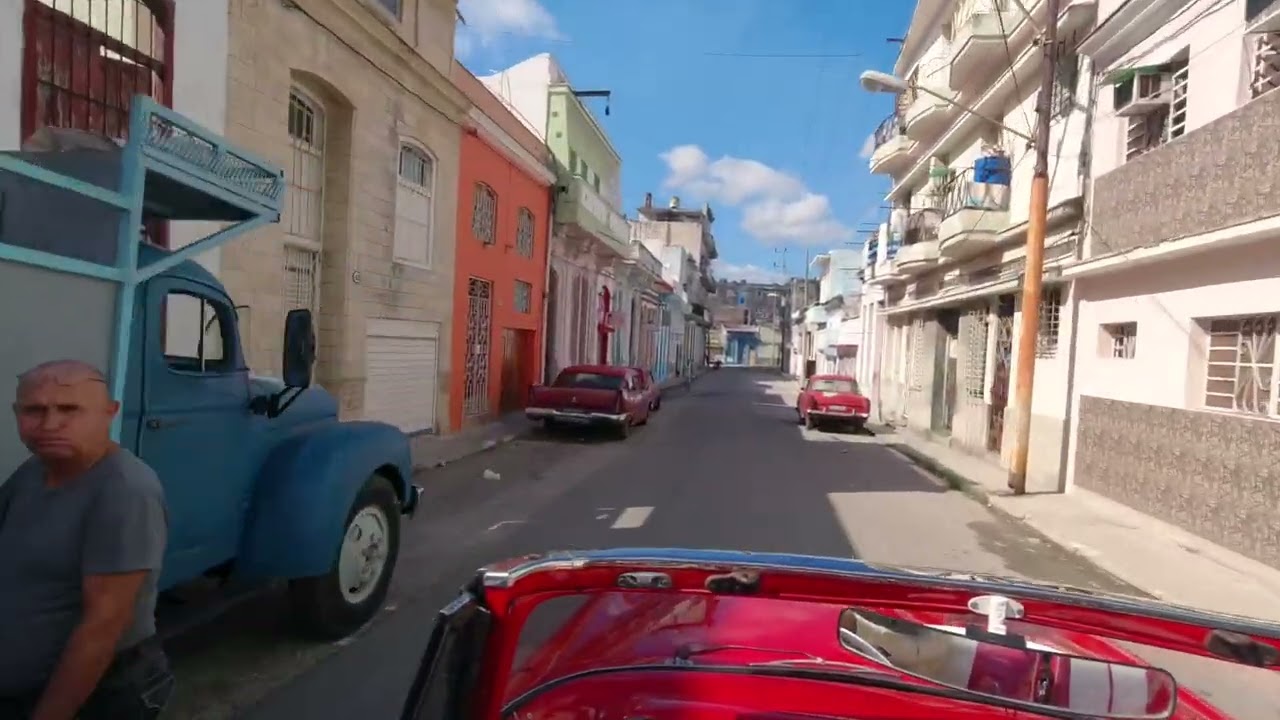 Classic Car Cuba Tour Havana Part 1 DJI Osmo January 2024