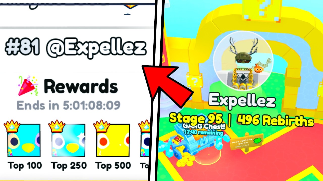 Do This to Farm FAST REBIRTHS in Pet Simulator 99! (Lucky Block Update)
