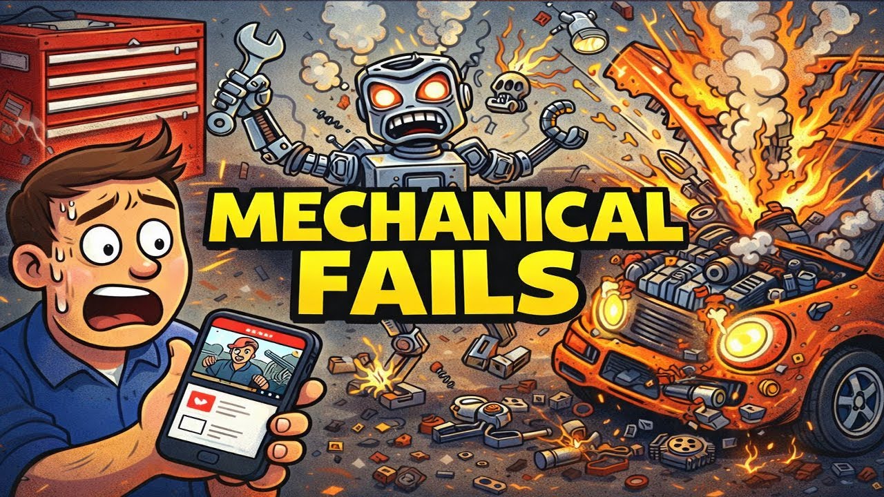 31 Mechanical Disasters Caused by Blind Faith in YouTube Tutorials