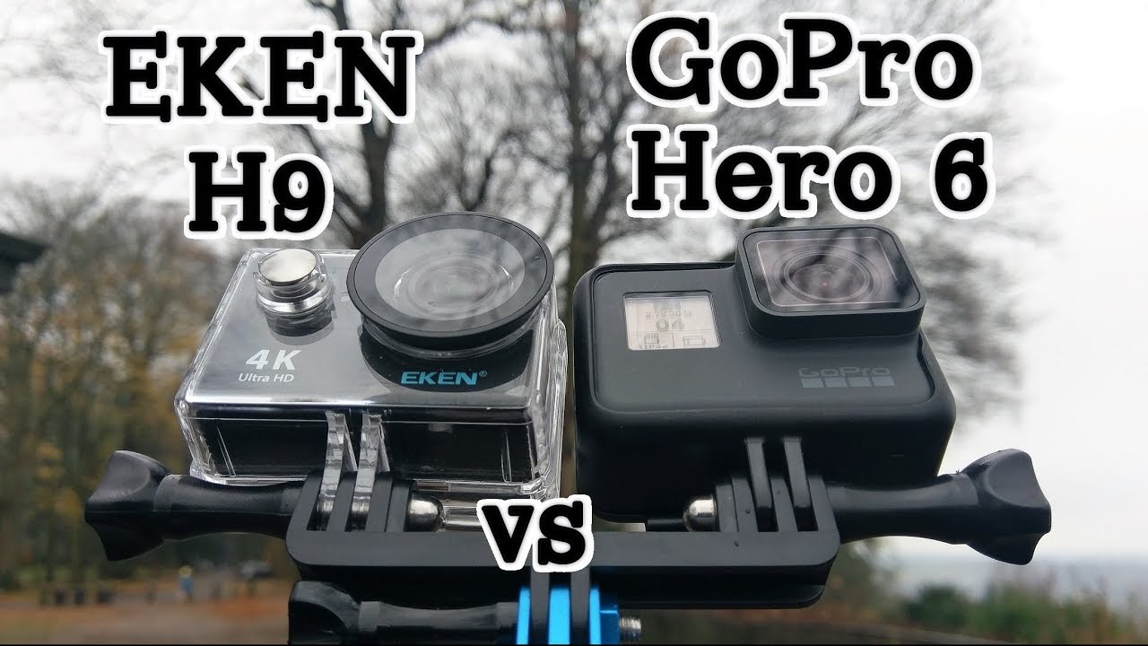 EKEN H9r vs GoPro 6 Black Comparison: Which One is Better ? (Round 2)