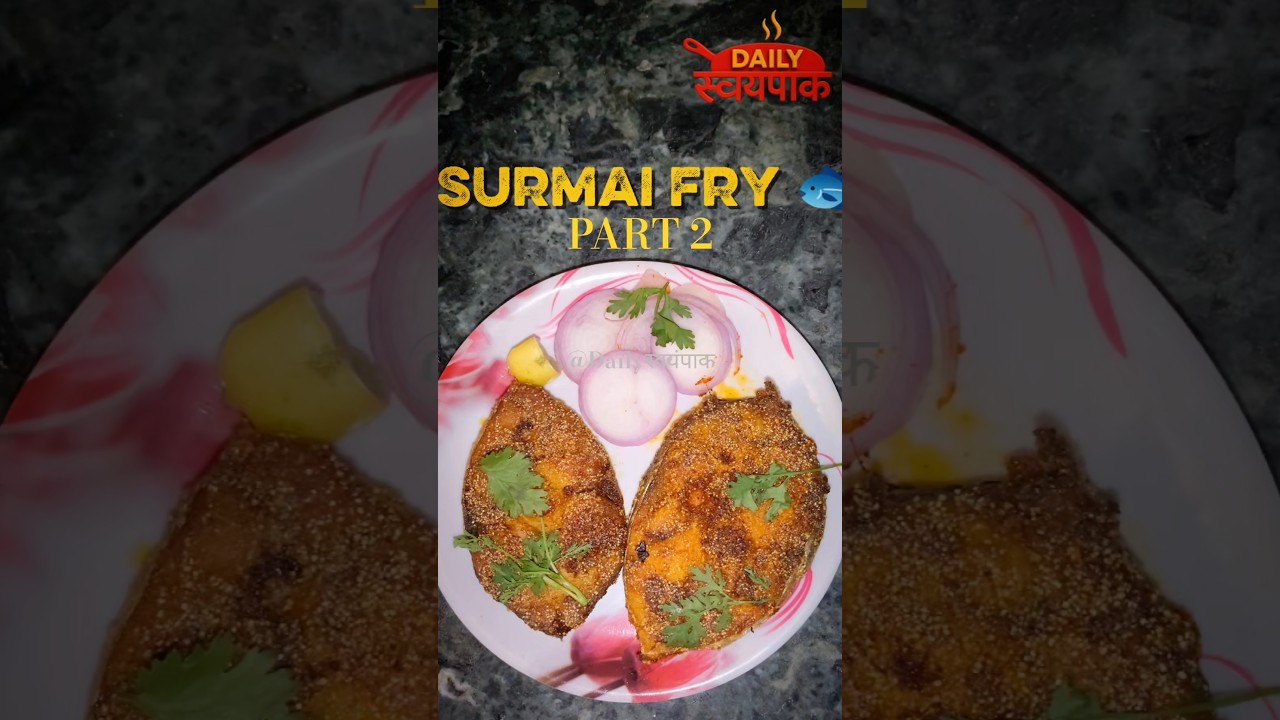 Surmai Fry Recipe part 2.