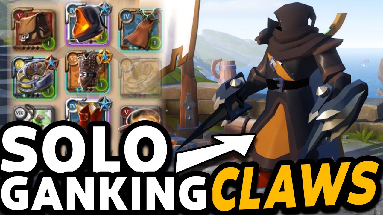 Albion online - solo ganking claws in openworld