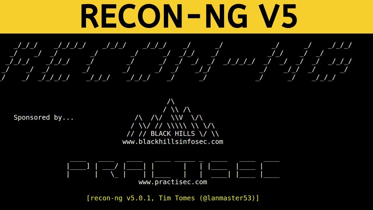 Recon-ng V5 - Adding API Keys (Shodan & BuiltWith)