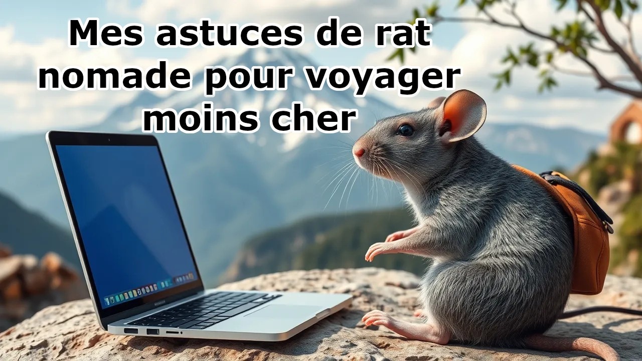 Comment être nomade digital pour MOINS de 1500€/mois ?