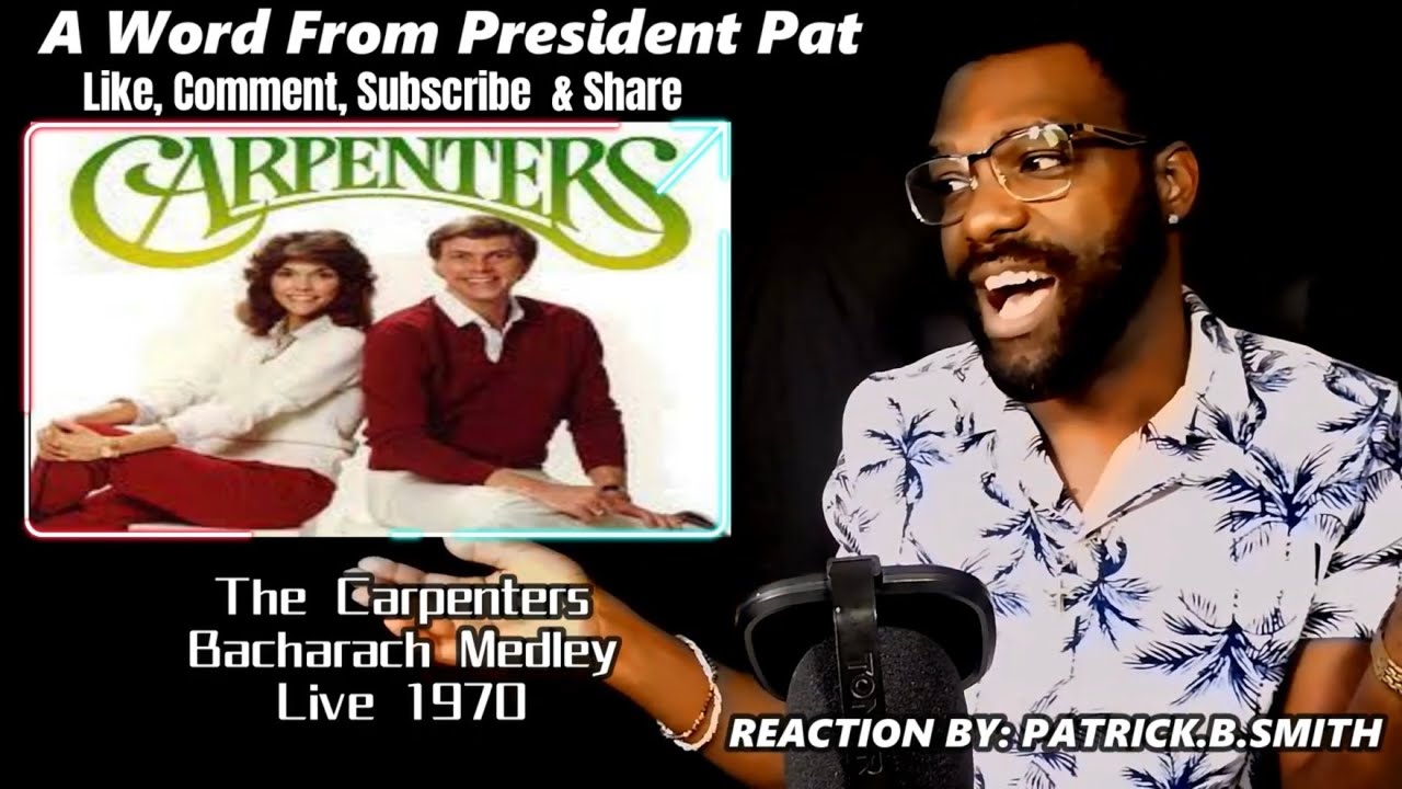 The Carpenters - Bacharach Medley - Live 1970 -REACTION VIDEO