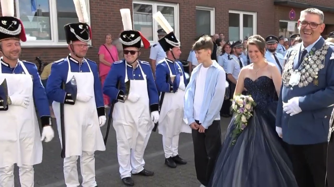Schützenfest Rommerskirchen 2024 - Umzug und Parade am 25.8.2024 - Ein Film von Peter Lesinski