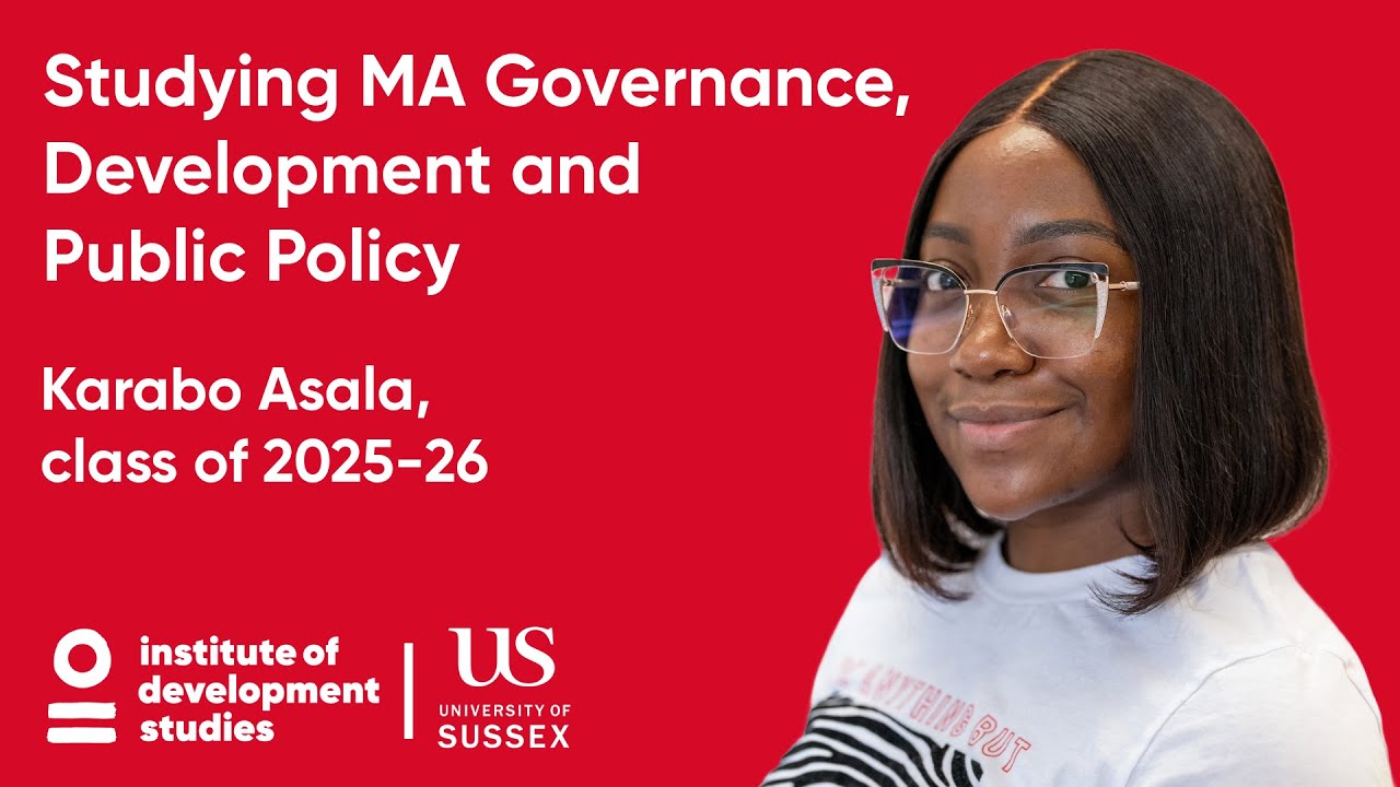 Karabo Asala - student insights into MA Governance, Development & Public Policy
