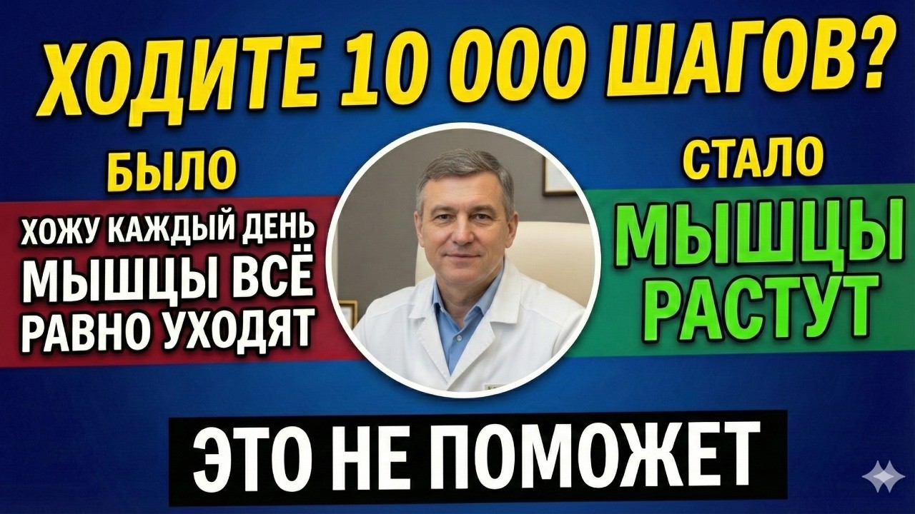 Болезнь, которую не видят врачи: почему вы таете на глазах после 55 лет?