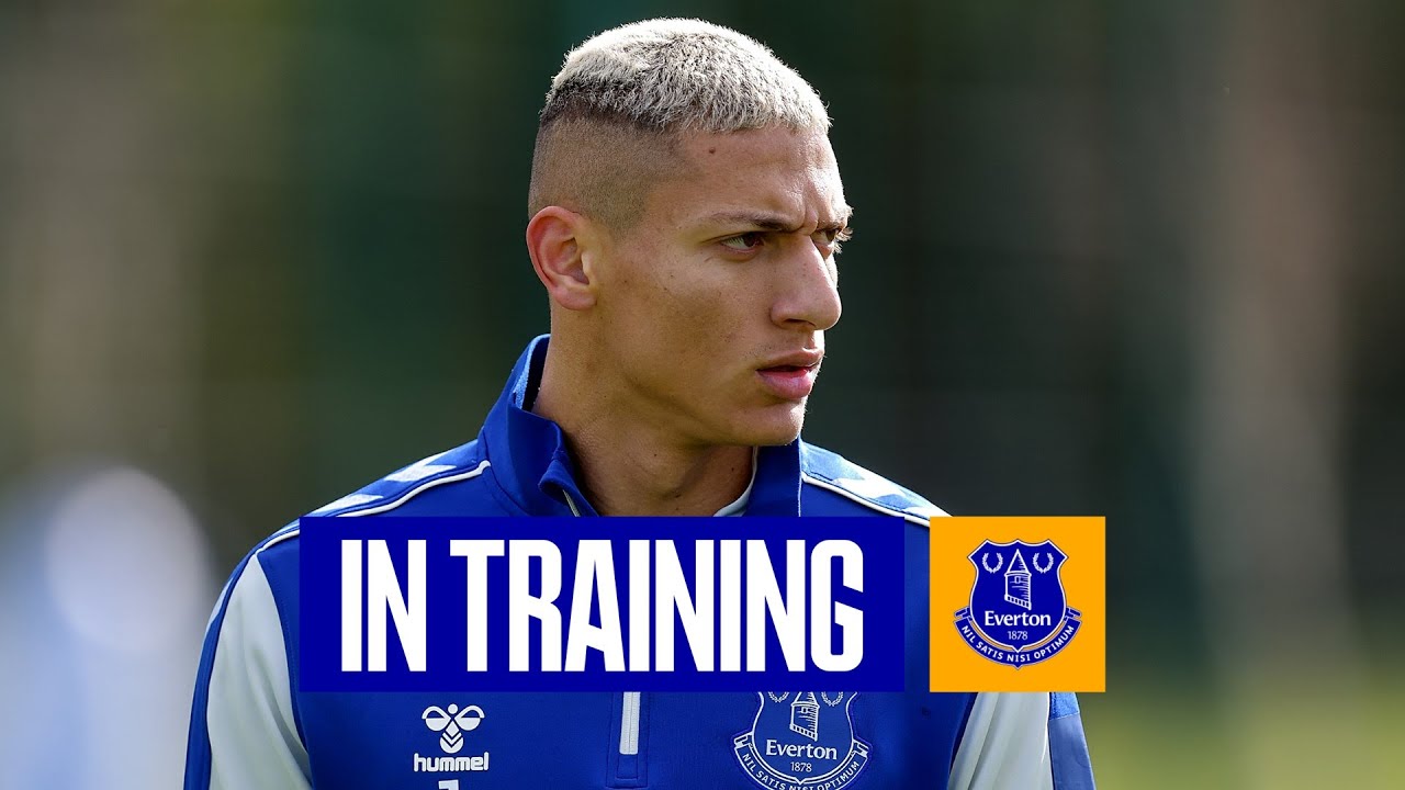 SHOOTING DRILLS + TOP SAVES! | EVERTON IN TRAINING