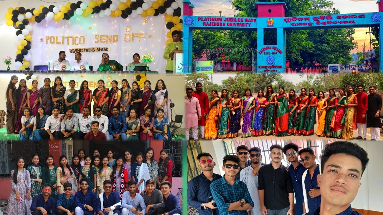 FAREWELL- 2024🤩//Rajendra University Balangir//Dept of Pol. Science/Sambalpuri vlog/ Xplore Balangir