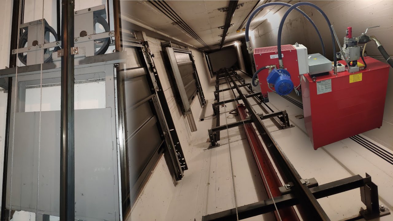 SPECIAL EMCH Hydraulic Lift with Counterweight in Berne, Switzerland