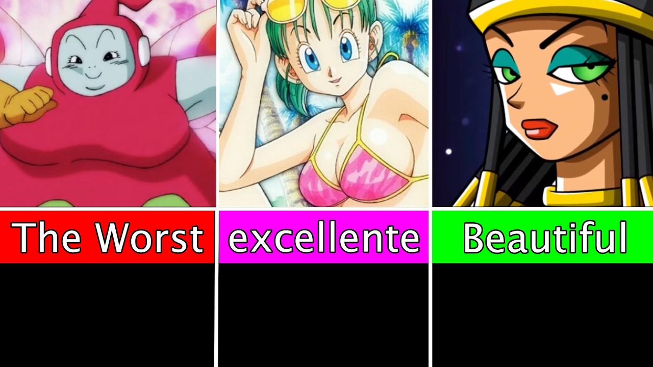 Rating the Beauty Level of Dragon Ball Women – The Beauty Battle !