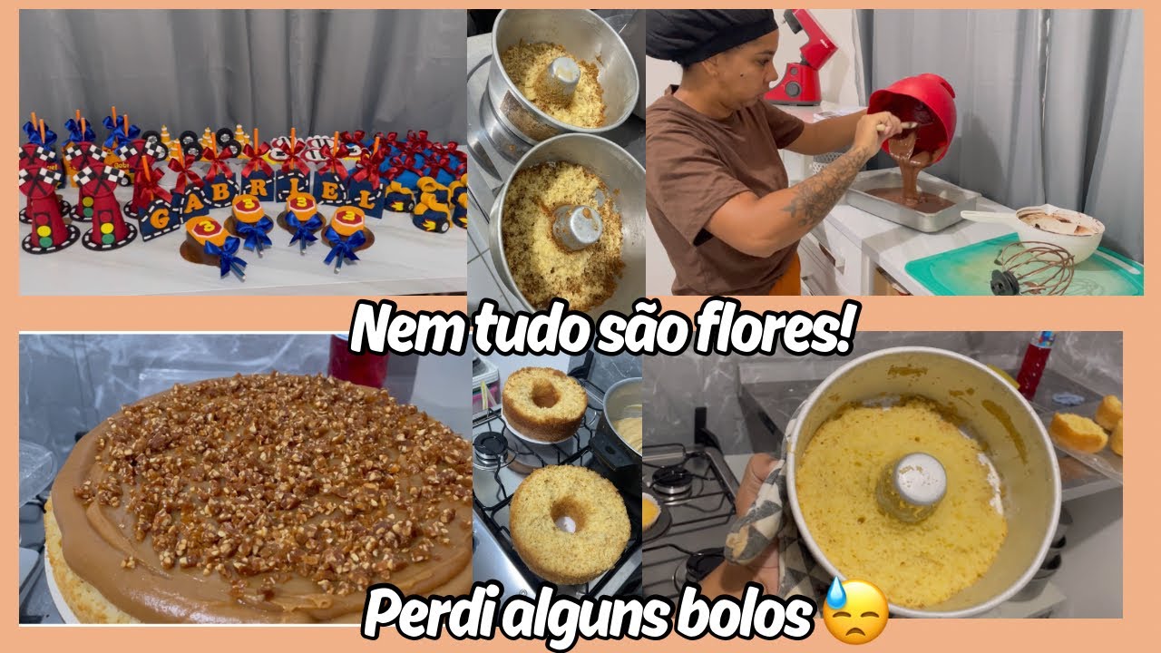 OS BOLOS GRUDARAM NA FORMA! 😓Doces personalizados, fatias para o delivery, brownie, LOUCURA BOA! 