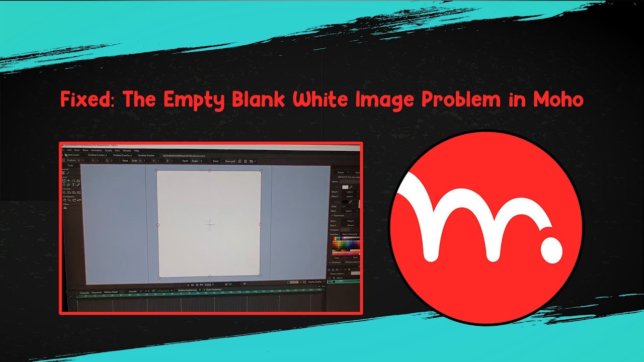Fixed: The Empty Blank White Image Problem in Moho