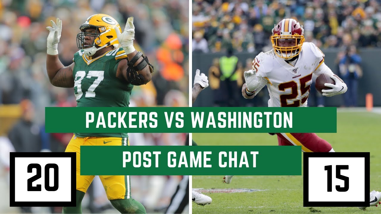 Packers vs. Washington Redskins Week 14 | PackersNews Postgame Chat