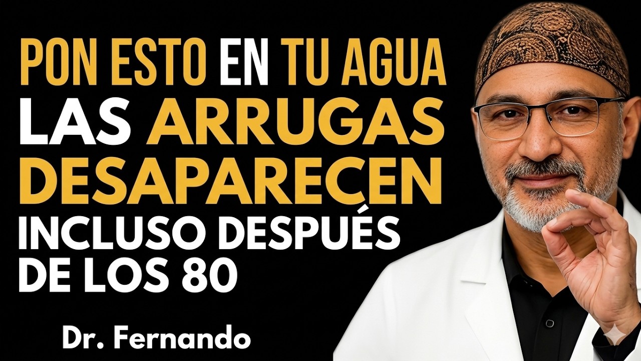 Mayores: Deja de Beber Agua Sola &mdash; A&ntilde;ade Esto y Activa tu Col&aacute;geno | Salud Senior