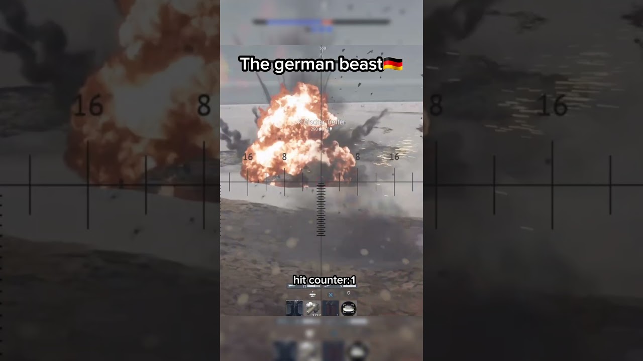 The leopard 2a7v is a beast 