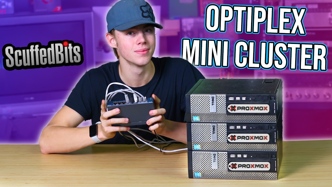 Combining CHEAP Optiplexes Into a Mini Proxmox Super Cluster