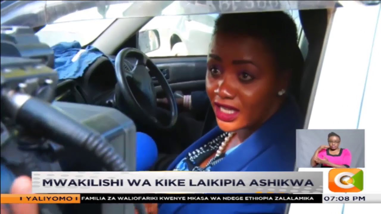 Mwakilishi wa kike Laikipia Cate Waruguru akamatwa