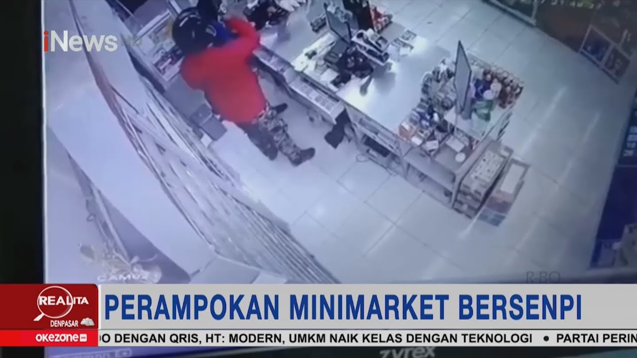 Aksi Dua Perampok Gasak Uang di Minimarket Terekam Kamera CCTV #Realita 19/03